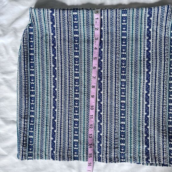 Zara Trafaluc Sweater Striped‎ Mini Skirt Size Medium Women's - Picture 4 of 4